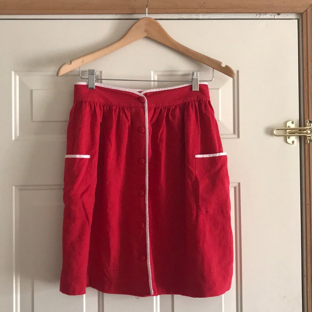 ModCloth Azalea Button Skirt